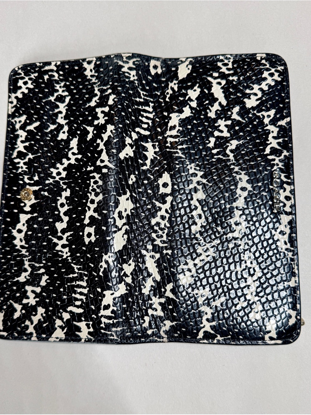 Coach Exotic Python Leather Wallet - Picture 4 of 9